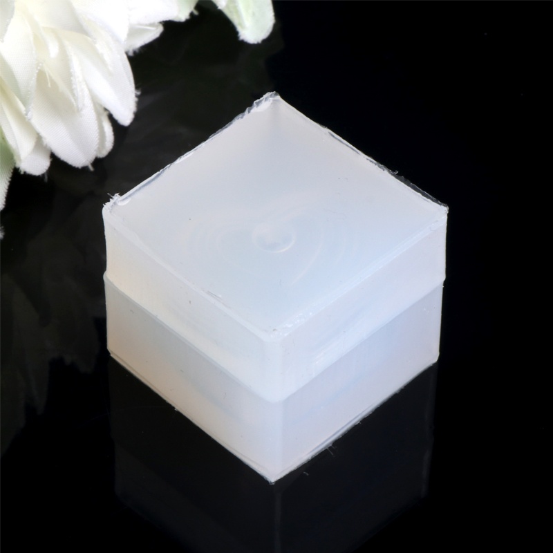 Siy Cetakan Resin Bentuk Hati Bahan Silikon Untuk Membuat Perhiasankuecraft Diy