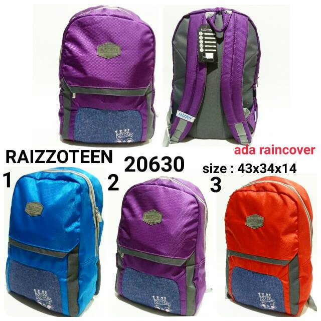 Tas seelkolah ransel backpack wanita raizzoteen 20630 murah dan terbaru