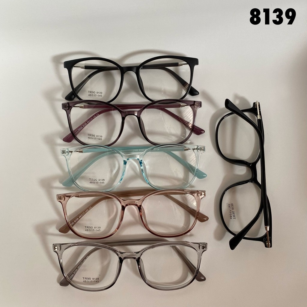 Frame Kacamata Minus Baca Gaya TR90 8139