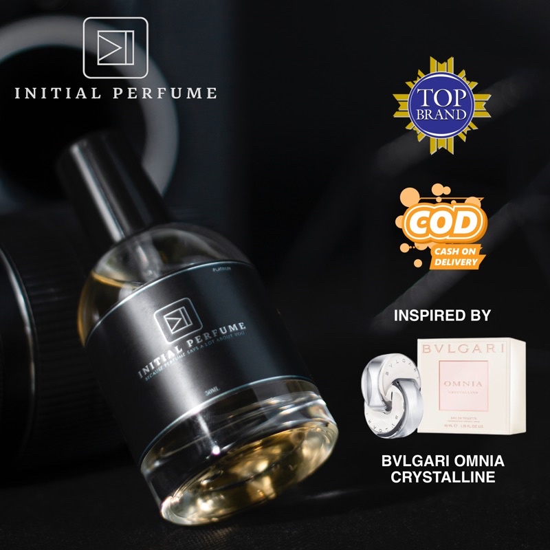 INITIAL PARFUM BVLGARI OMNIA CRYSTALLINE - INSPIRED - BEST SELLER - BEST QUALITY BVLGARI OMNIA CRYST