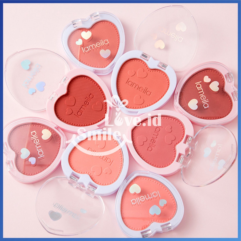LAMEILA Love Natural Orange Rouge Blush 4 Color Blush On L37