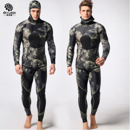 Wetsuit Myledi Neoprene 3mm Black Camo