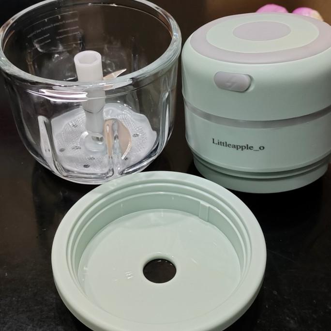 cod blender charger juice cup [ KACA ] Blender Mini Portable Wireless GLASS CUP Choper Electric KACA