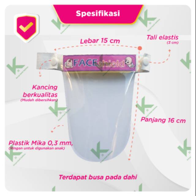 Face Shield Bayi