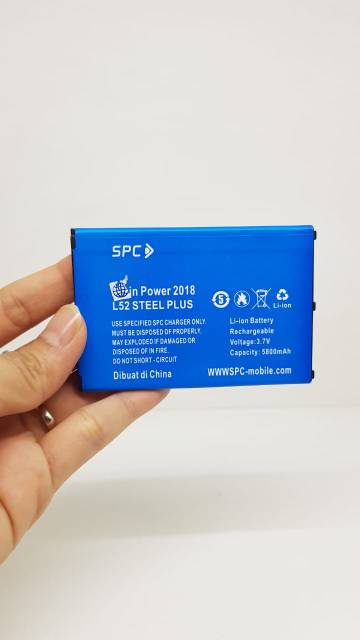 Baterai SPC L52 Steel Plus Batre SPC L52 Pro Batre SPC L52 Steel + L52 Steel+ Battery 5800mAh