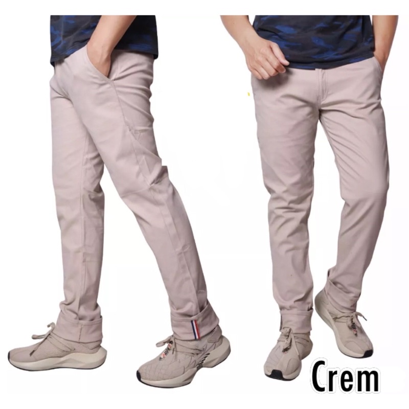 Celana panjang chino pria trend masa kini/celana panjang chino street/celana panjang chino slim fit