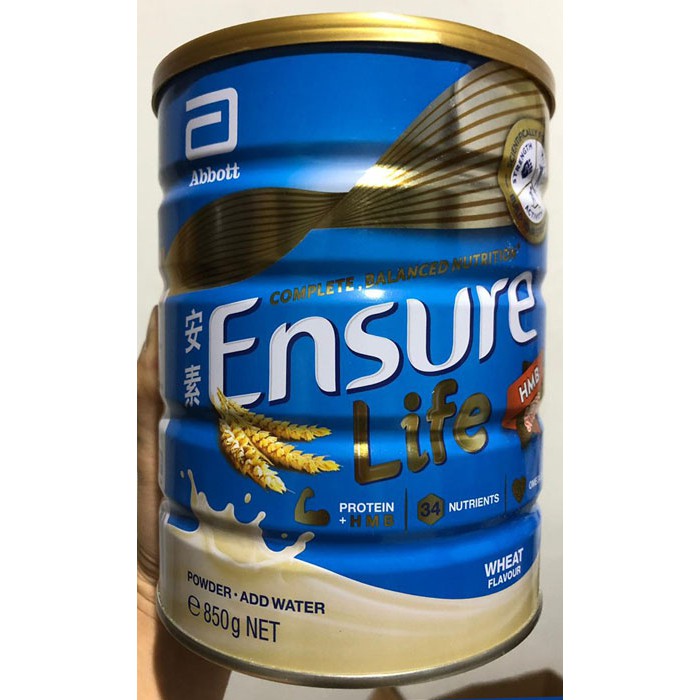 

Abbott Susu Ensure Life Powder with HMB 850gr - Wheat