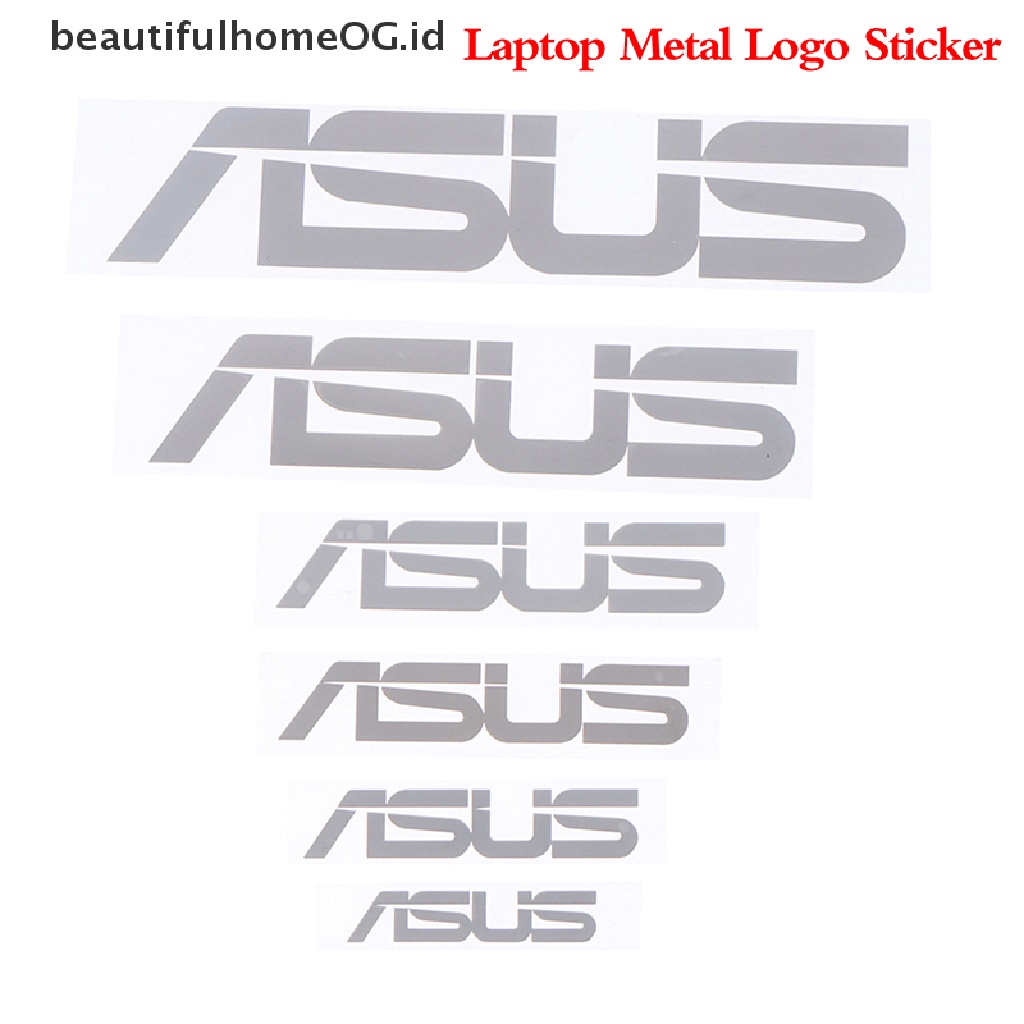 Stiker Logo Bahan Metal Untuk Dekorasi Laptop Asus