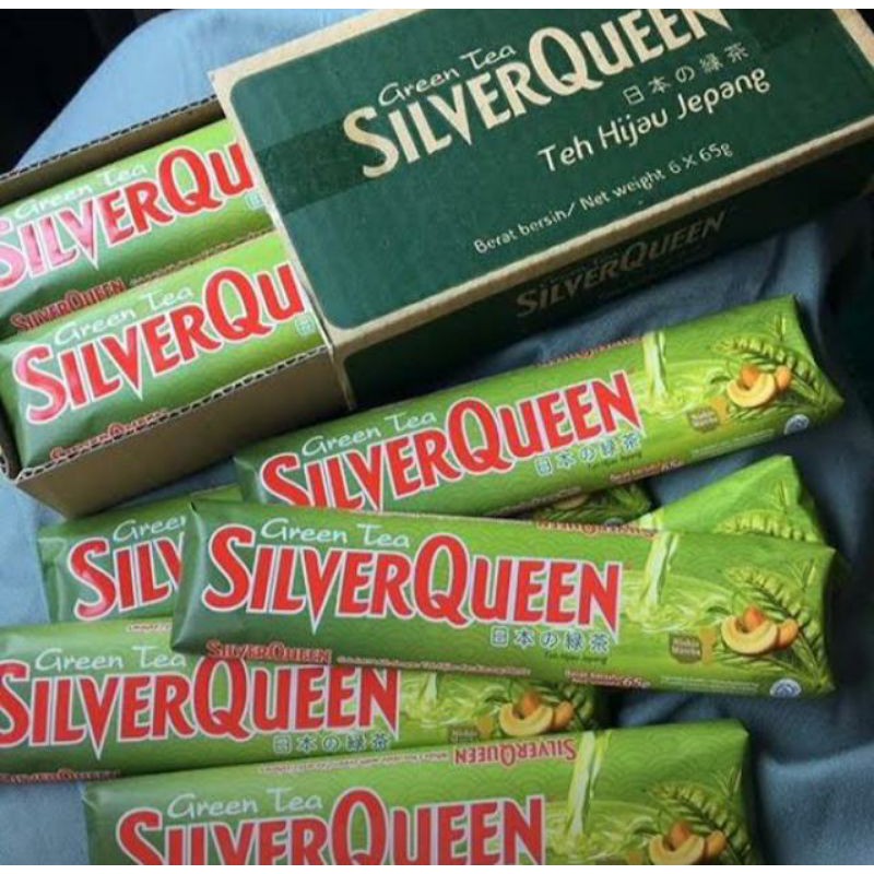 

Coklat Silverqueen Green Tea