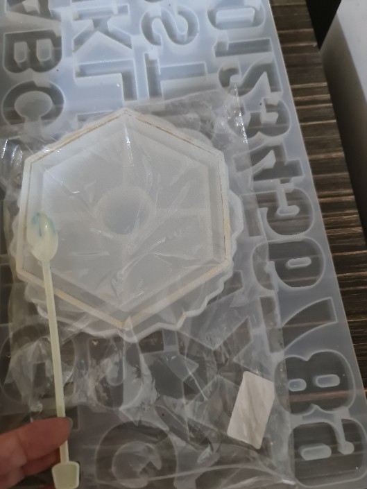 ✿ Inf ✿ Cetakan Perhiasan Desain Epoxy Semi Lingkaran Bahan Kristal Resin Buatan Tangan Diy