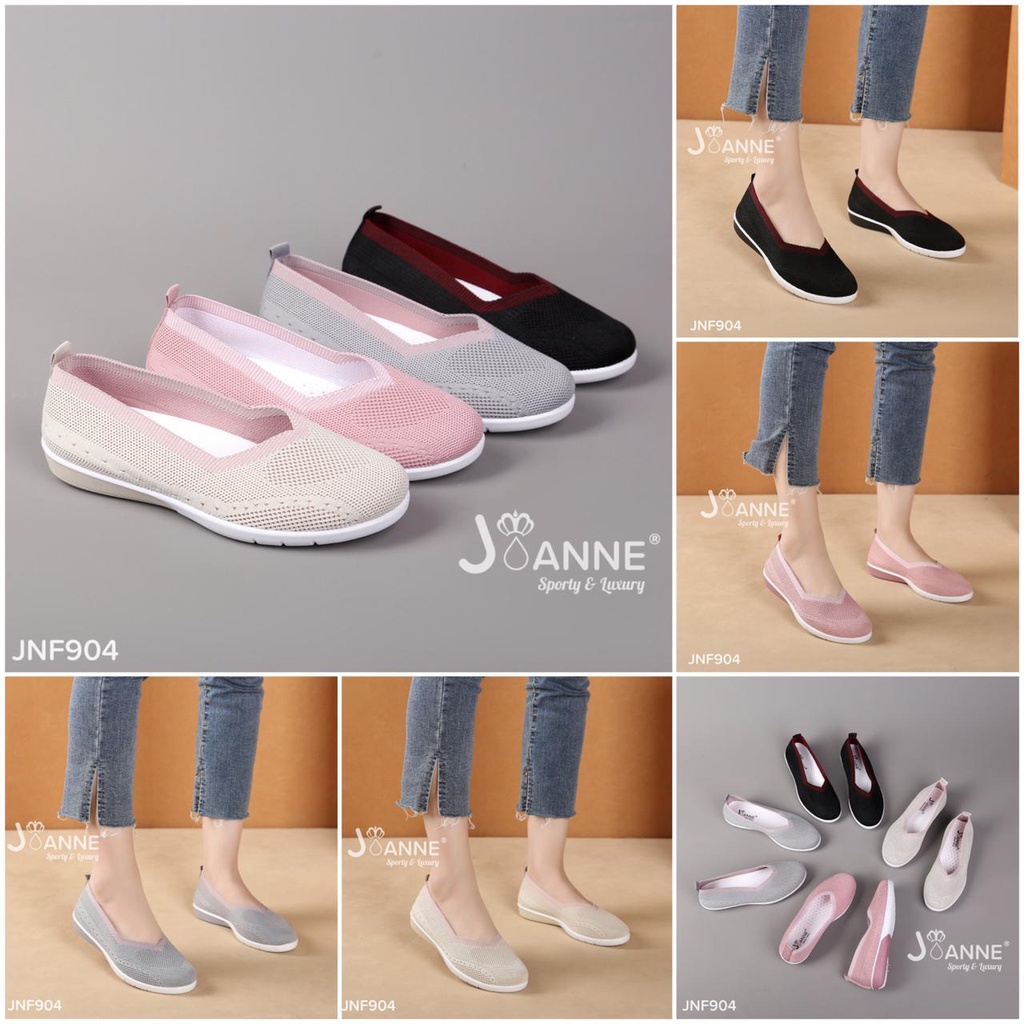 JOANNE FlyKnit Flat Shoes #JNF904 ORIGINAL