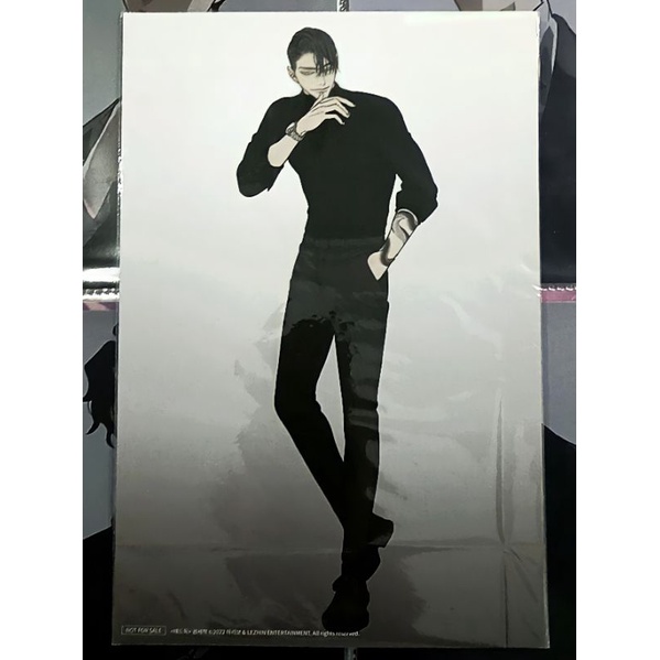 lezhin merch calender 2022 illust postcard sehyuk - mad dog