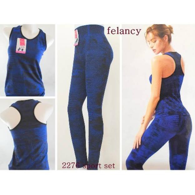 SUPER PROMO SETELAN LEGGING SPORT FELANCY, ELASTIS 2276F 0035F (KODE )