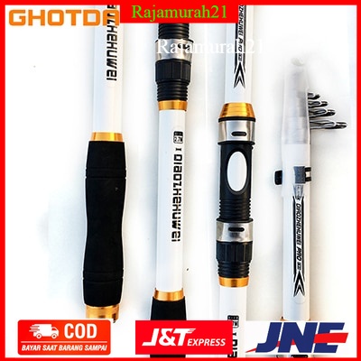 GHOTDA Joran Pancing Portable Carbon Fiber Telescopic SIZE 2.1M/2.4M/2.7M/3M