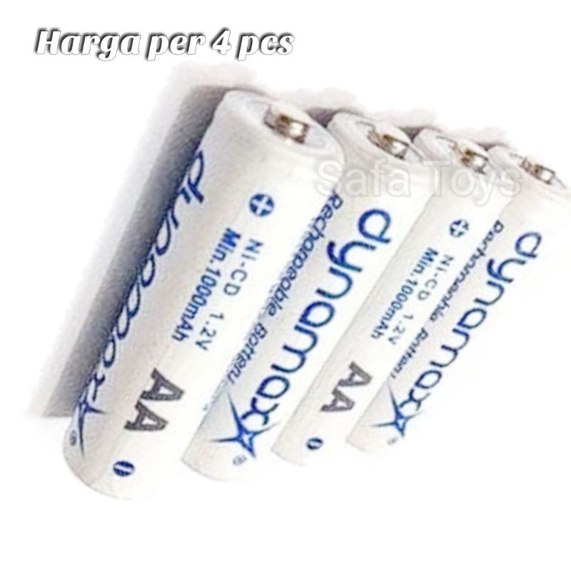 Baterai Cas Dynamax 1000Mah  Rechargeable