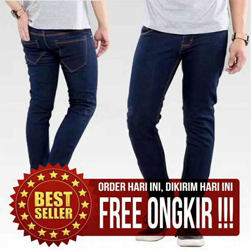 CELANA JEANS PRIA PANJANG SLIMFIT/CELANA PANJANG PRIA JEANS SLIMFIT