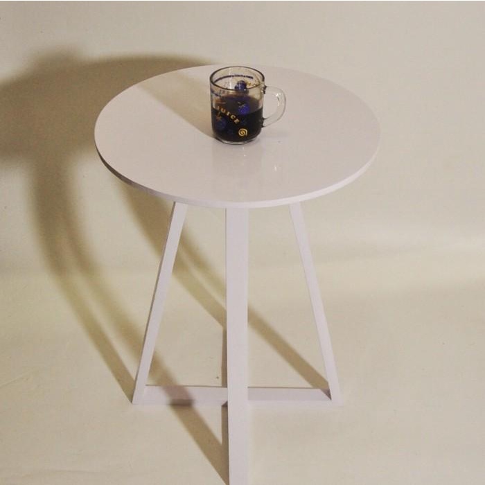 Meja | Meja Set Coffee Table Bulat Scandinavian