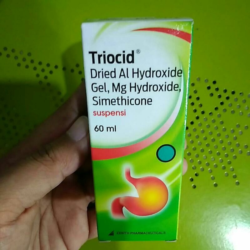 Triocid® Sirup 60 ml (Obat Maag, Mual, Kembung, Nyeri Ulu Hati)