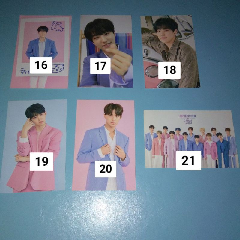 [UPDATE] SEVENTEEN TRADING CARD TC CARATLAND 2019 SCOUPS MINGYU HOSHI