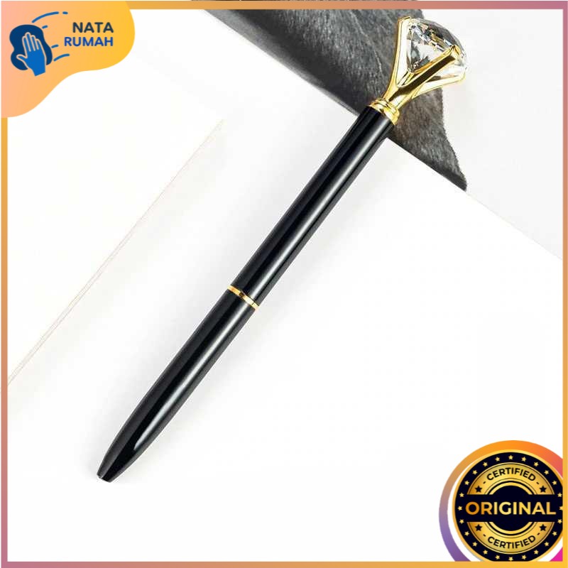 

LATS Pena Magical Pen Fashion With Big Diamond Crystal Wedding - B001