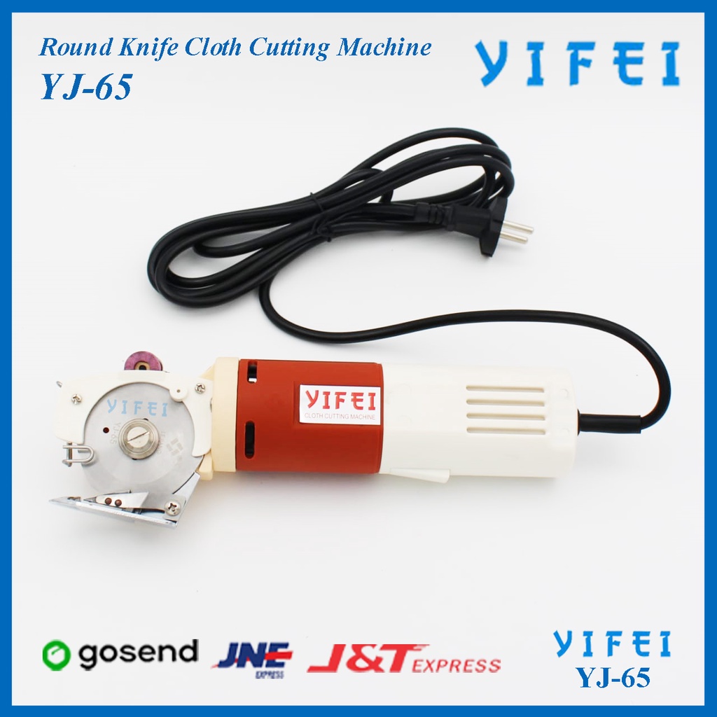 Mesin Potong Round Knife Cloth Cutter YIFEI YJ-65/Mesin potong kain