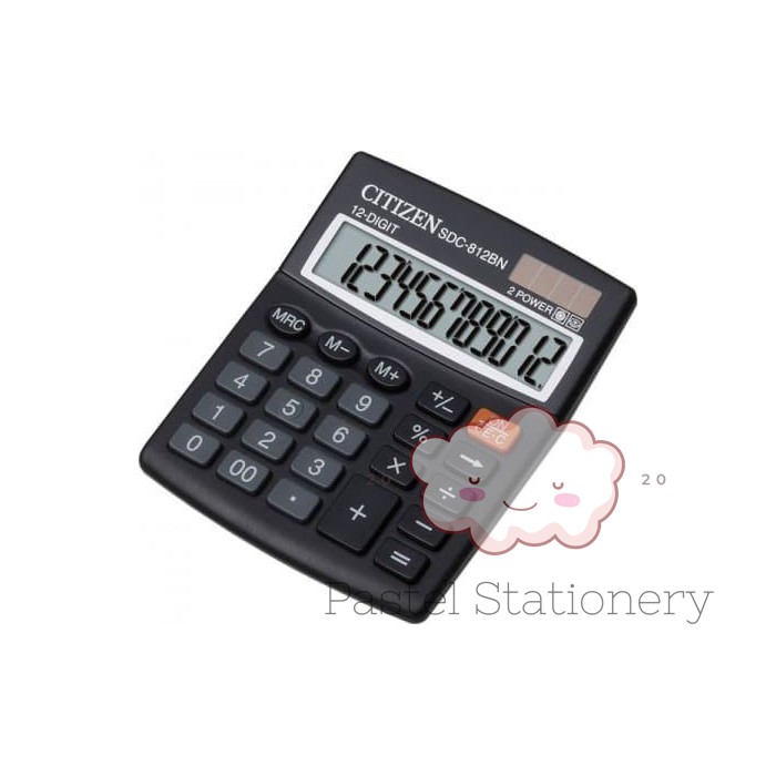 

Calculator Pasar Citizen 12 Digit SDC-812BN - Kalkulator Citizen 812