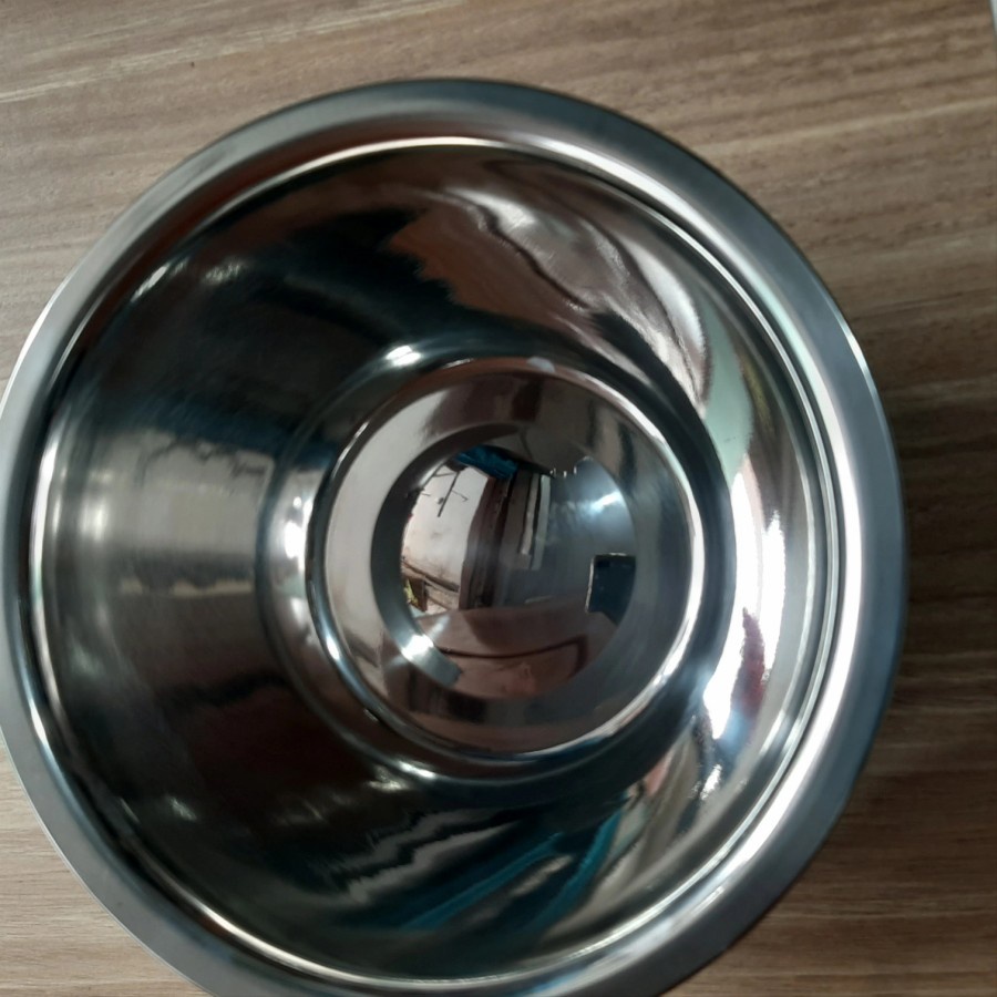 Baskom Stainless Mixing Bowl Mangkok Stainless 22Cm