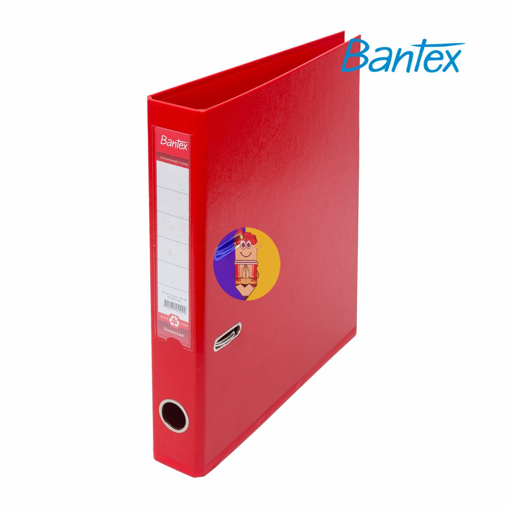 

Bantex Lever Arch File Ordner Plastic A4 5cm Red #1451 09