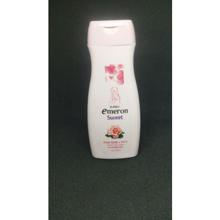 EMERON SWEET WILD ROSE+VIT.C HAND & BODY LOTION FOR HEALTY SKIN 100ML MURAH