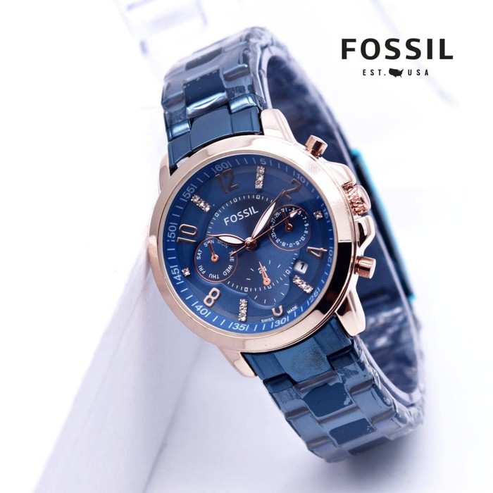 JAM TANGAN WANITA | FS RANTAI DATE CHRONO VARIASI