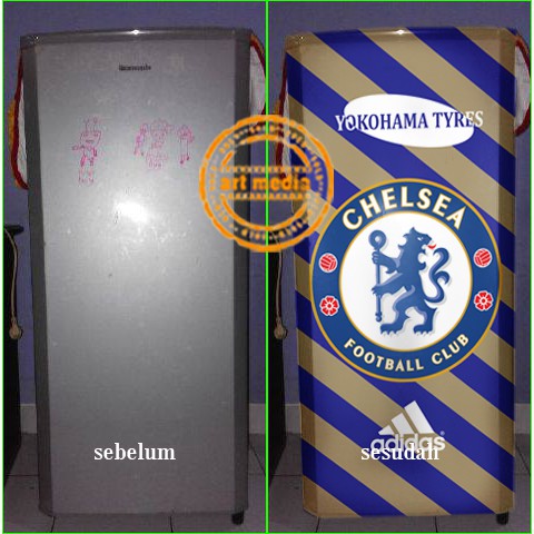 STIKER KULKAS CHELSEA