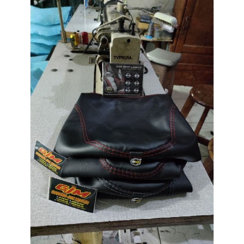 SARUNG JOK MOTOR KULIT NINJA R ORIGINAL MBTECH