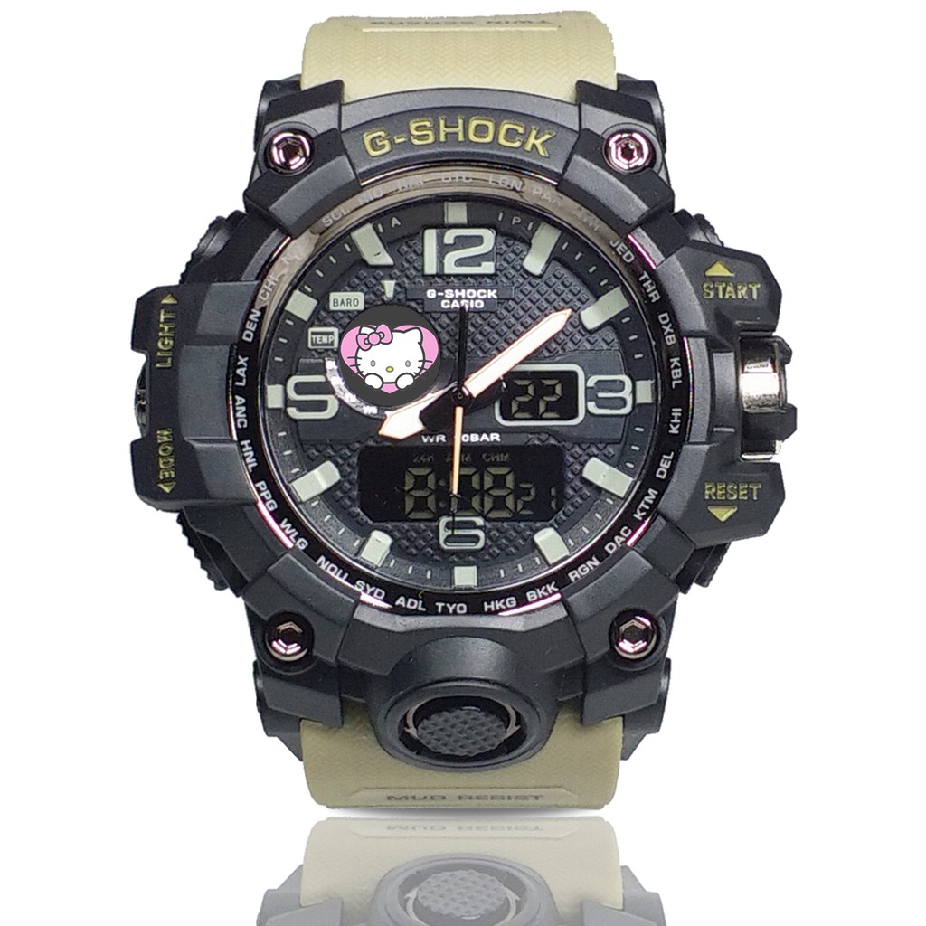 (Istimewa) Jam Tangan HELLO KITTY Double Time