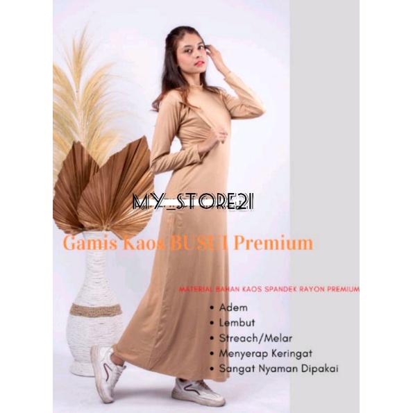 Manset Gamis Menyusui Lengan Panjang | Manset Gamis Menyusui | Inner Gamis Busui Lengan Panjang