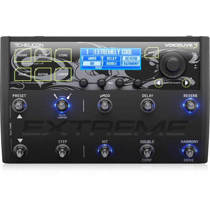 TC Helicon VoiceLive 3 Extreme Complete Vocal Effects Processor