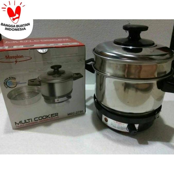 Maspion Multi Cooker MEC 2750 Alat Masak Serbaguna