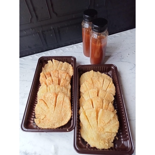 

Pempek tanpa ikan crispy