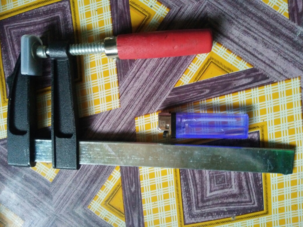 Klem Jepit F Clamp Papan Kayu Heavy Duty Woodworking 50x200mm/80x200mm/50x300mm