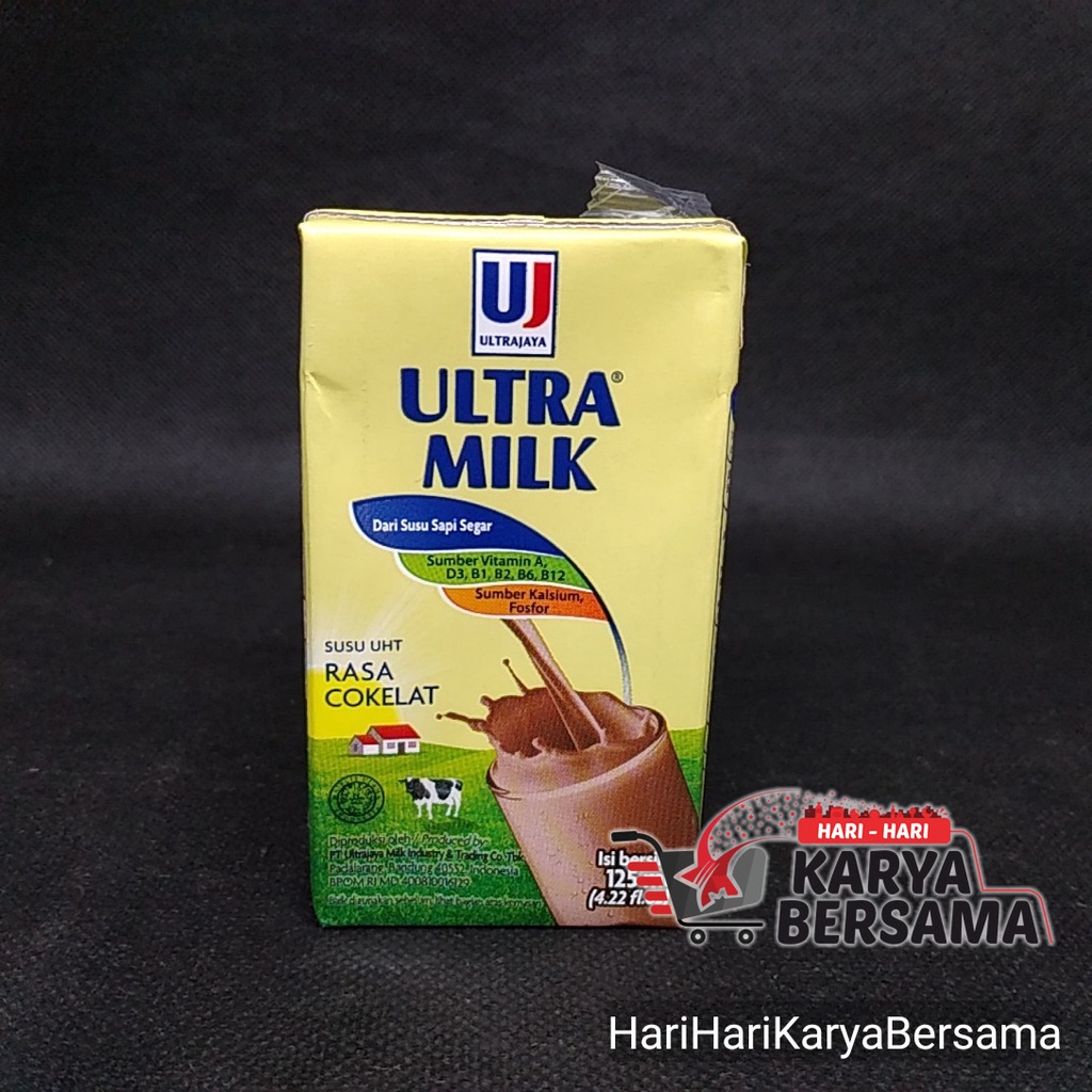 

SUSU CAIR ULTRA MILK COKLAT UHT 125ML