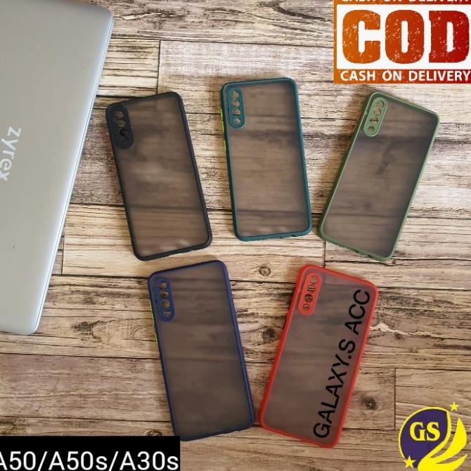 SAMSUNG A50S / A30S / A50 AERO ORIGINAL BUMPER CASE TRANSPARANT MATTE