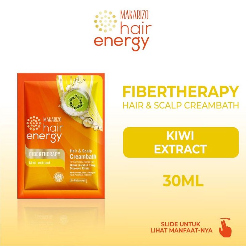 MAKARIZO HAIR ENERGY FIBERTHERAPY KIWI EXTRACT (CREAMBATH)