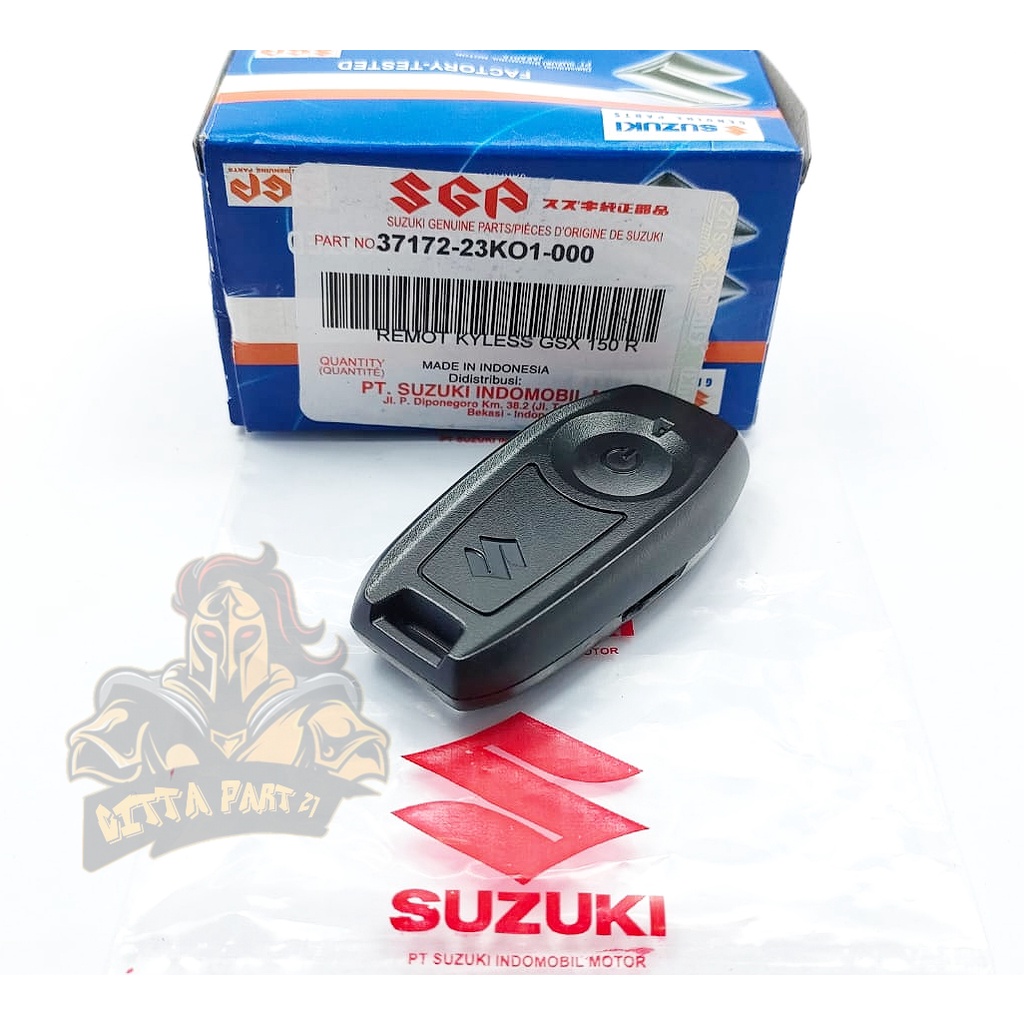 REMOTE  REMOT KUNCI KONTAK ASLI ORIGINAL SUZUKI KEYLESS GSX R 150 KUALITAS ASLI ORIGINAL SUZUKI REMOT GSX 150 R