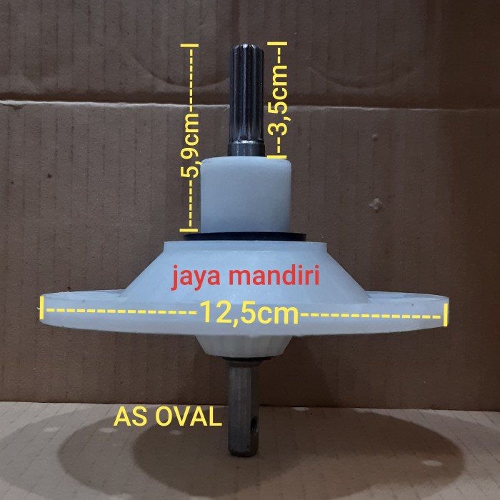 Gearbox mesin cuci sharp model lama MALA