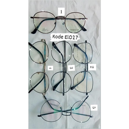 KACAMATA TERBARU KACAMATA SEGI ENAM ,OVAL ,TERMURAH /FRAME LENSA KACAMATA WANITA KACAMATA KEKINIAN