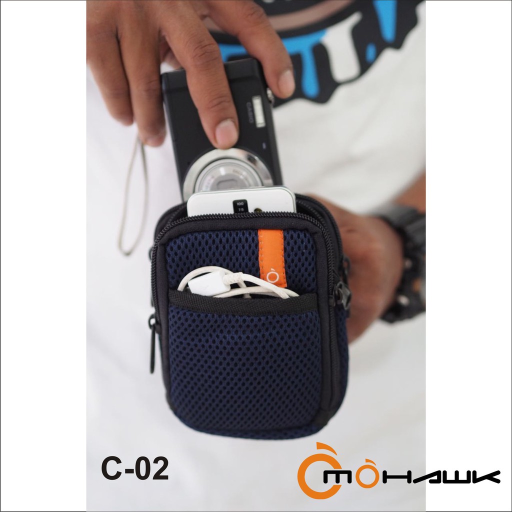 Dompet Pouch mini kamera digital/digicam/mirrorless/Harddisk MOHAWK Code C02