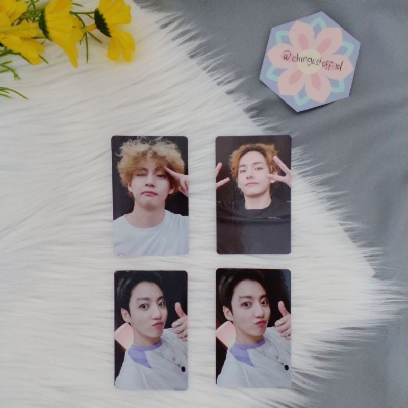 RPC SOWOOZOO DVD DAN BLURAY TAEHYUNG JUNGKOOK OFFICIAL PHOTOCARD BTS