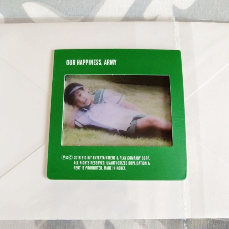 BTS 2019 Season's greetings sg sg19 jungkook Baby photo jk pc album dvd