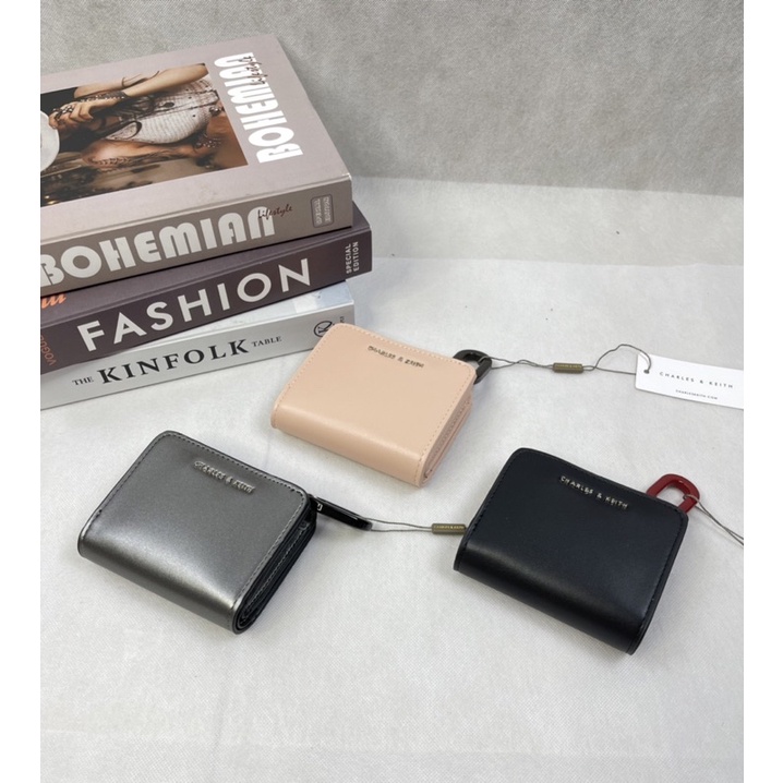 Dompet Wanita CK Mini Top Zip Small Wallet - 540#-4