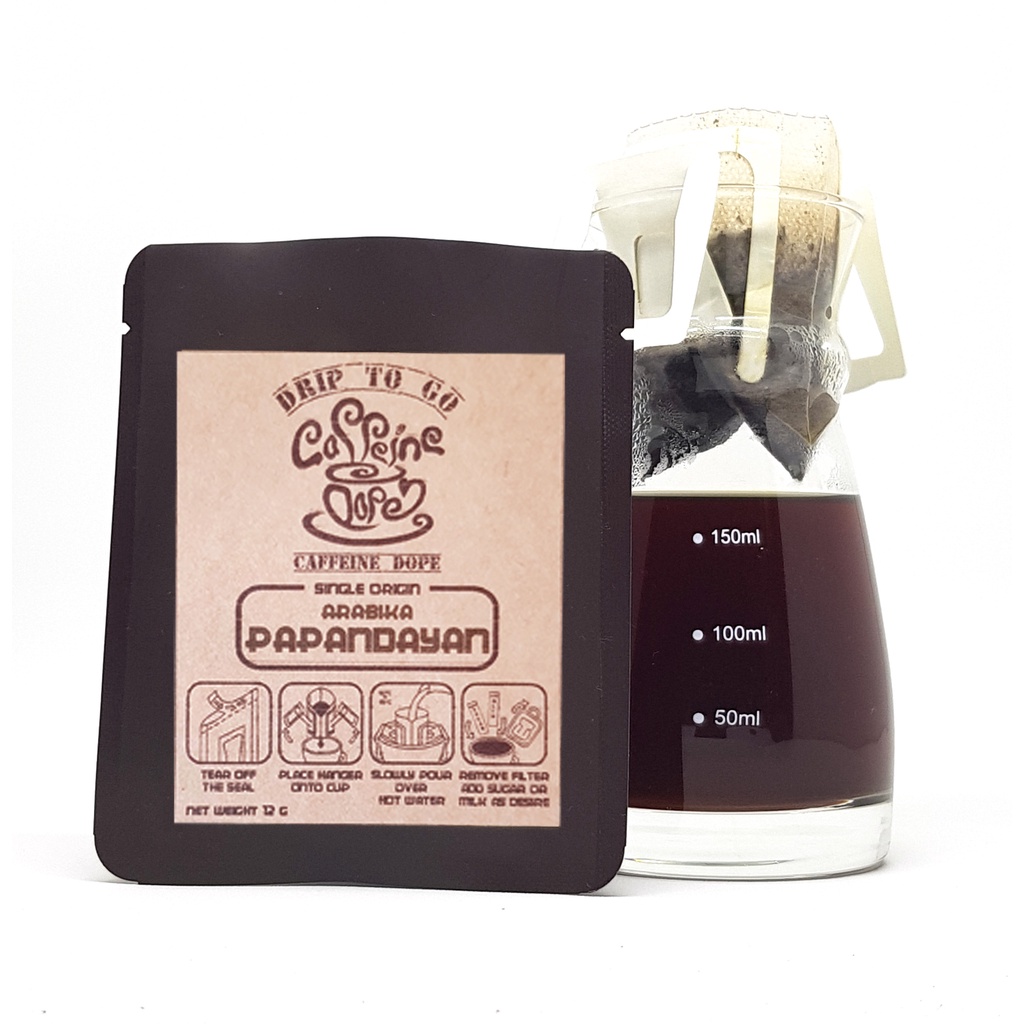 

Kopi Drip Arabika Garut Papandayan Filter Bag siap Seduh - DRIP TO GO