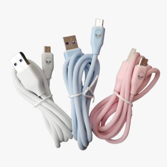 Kabel Data Micro Usb Type C  Lightning Kabel Charger WarnaFast Charging